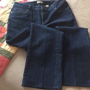 Dark Wash Coldwater Creek Bootcut Jeans